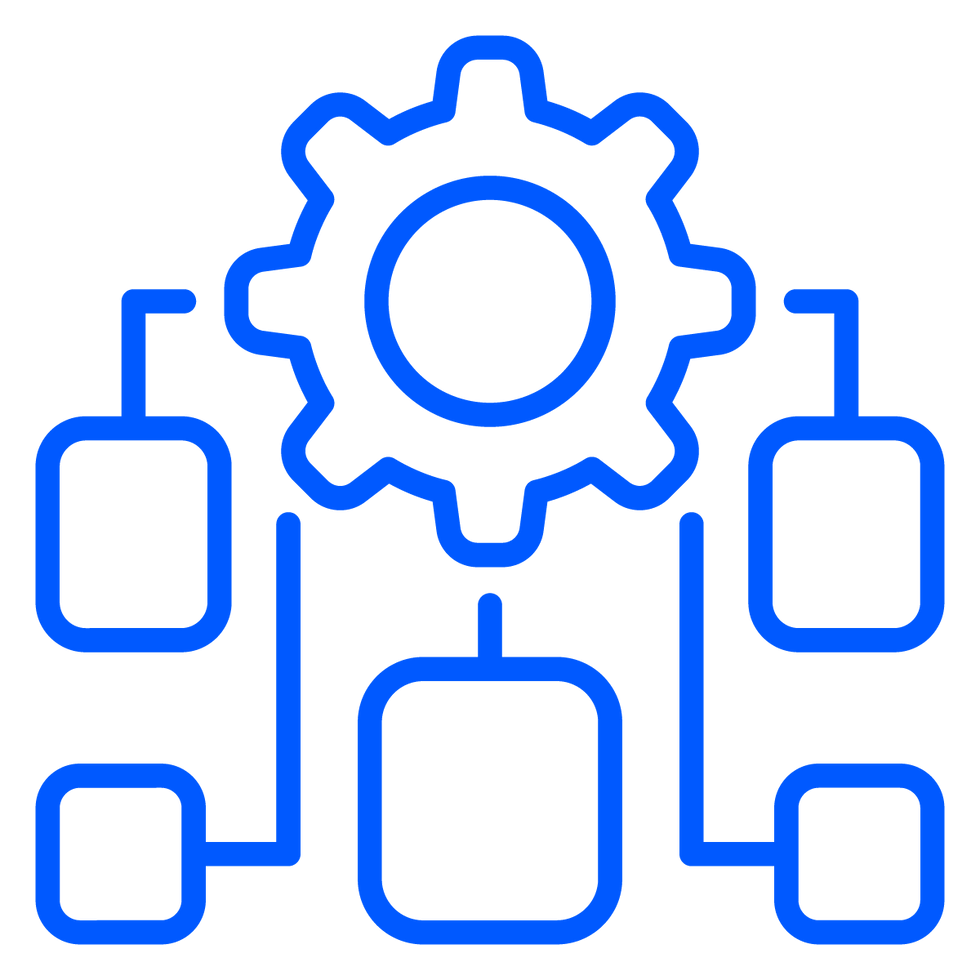 Icon representing a consistent, score-based framework