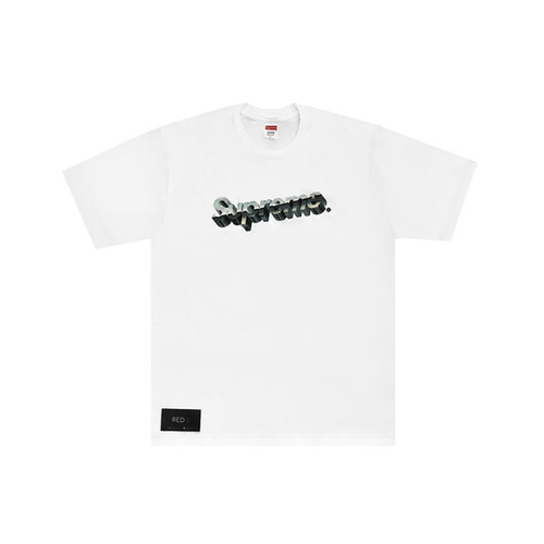Supreme Chrome Logo Tee White | website