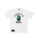 A Bathing Ape x Undefeated College Tee White