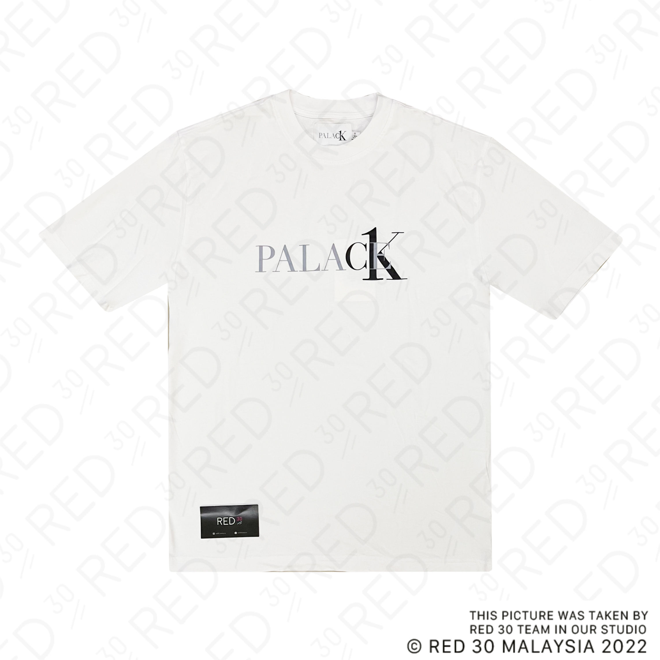 Palace X Calvin Klein (CK) Logo Tee White