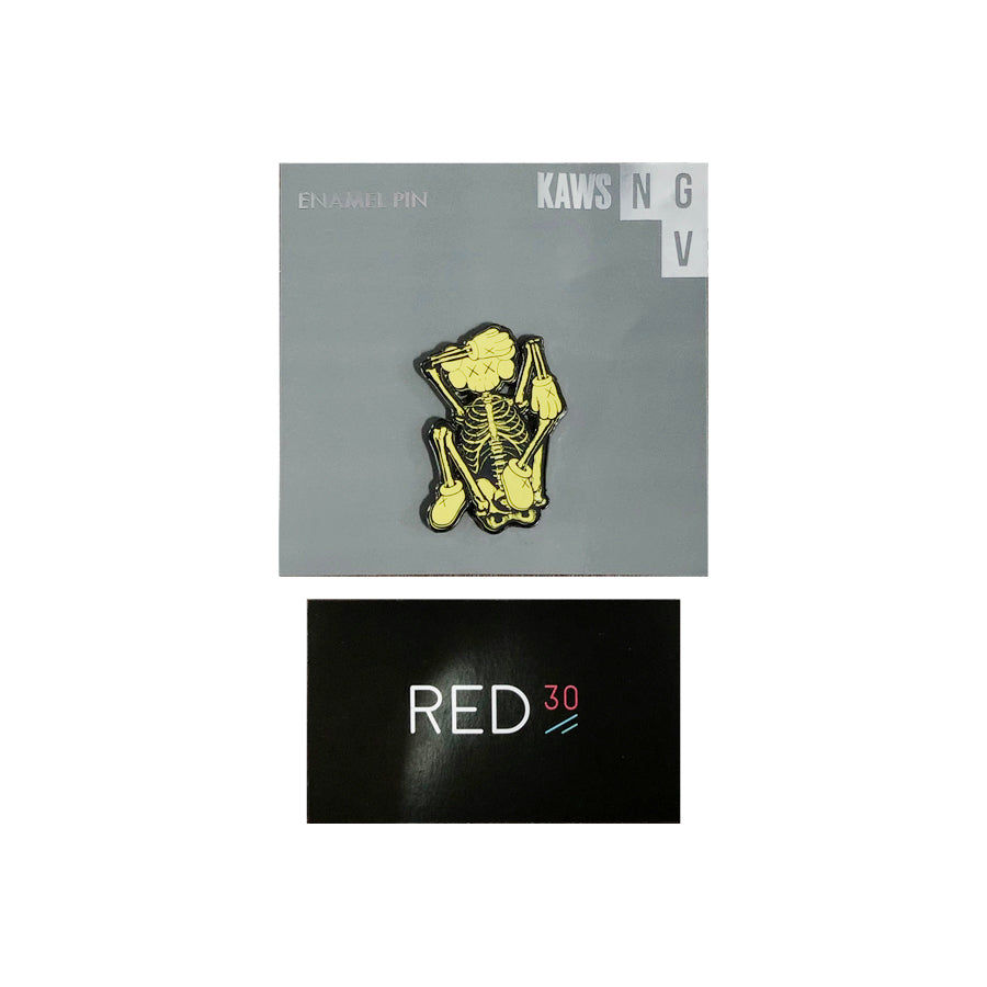 Thumbnail: Kaws Skeleton Pin