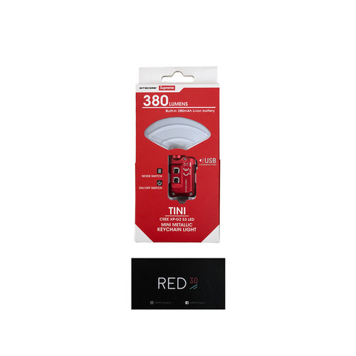 Supreme NITECORE Tini Powerbank Keychain Light Red website