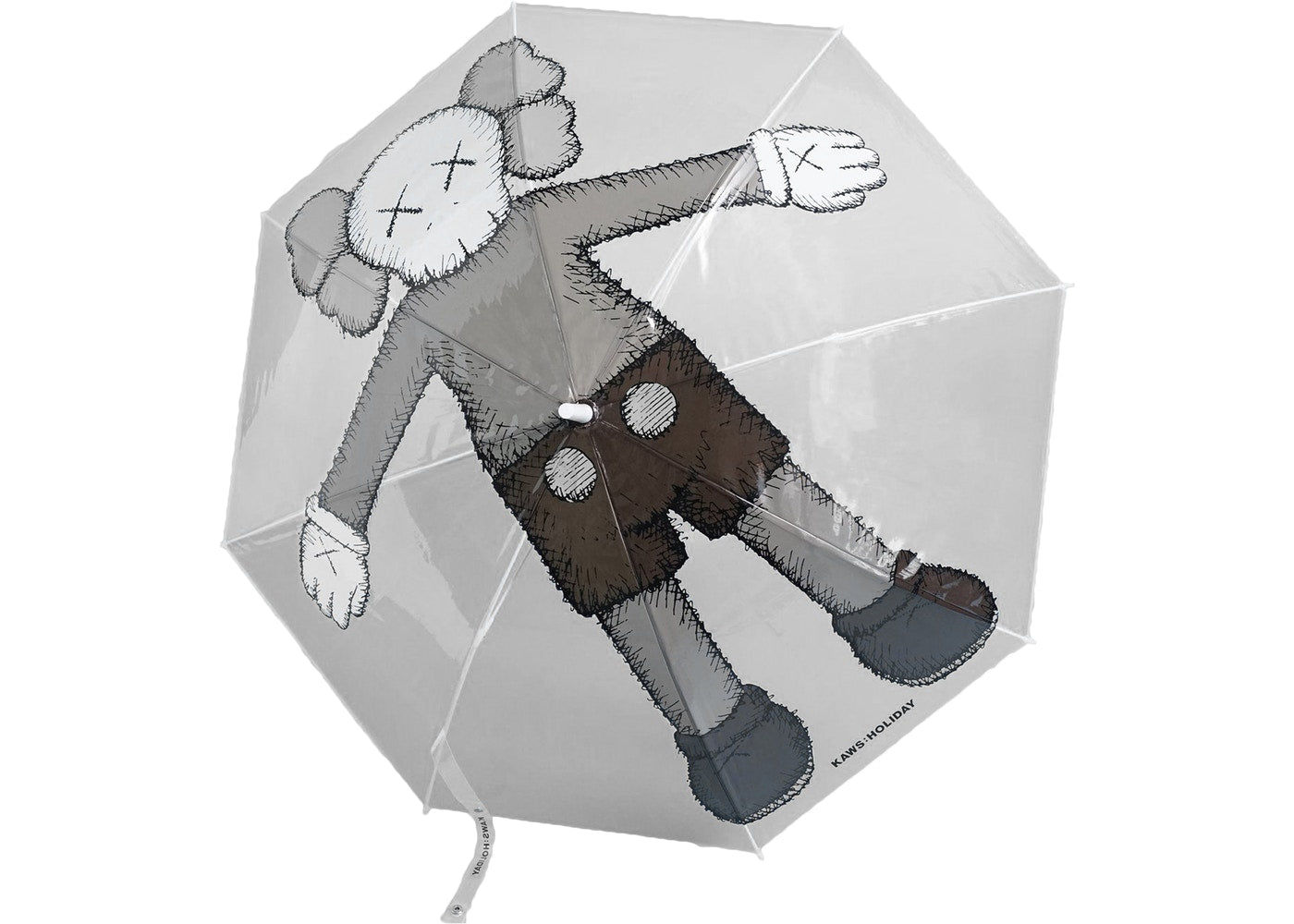 Kaws Holiday Korea Companion Umbrella Clear
