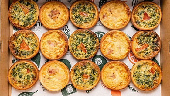 Gourmet Quiche Lorraine Platter