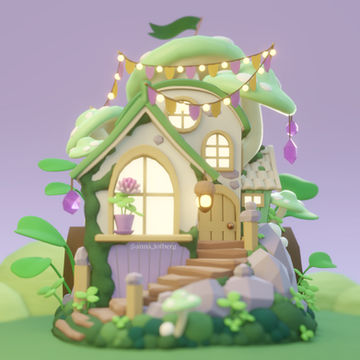 mushroom house