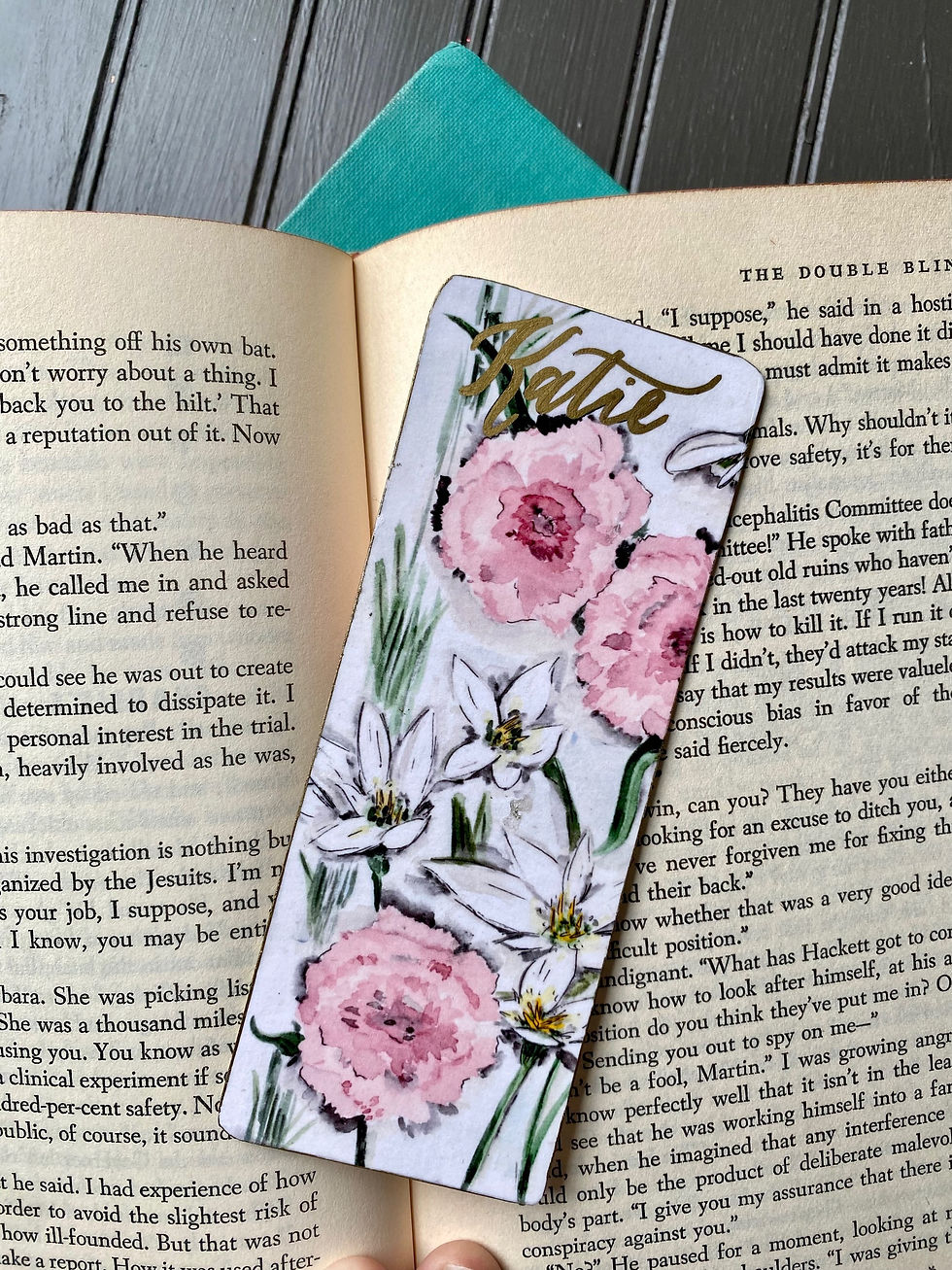 Thumbnail: Original Birth Month Floral Print Card