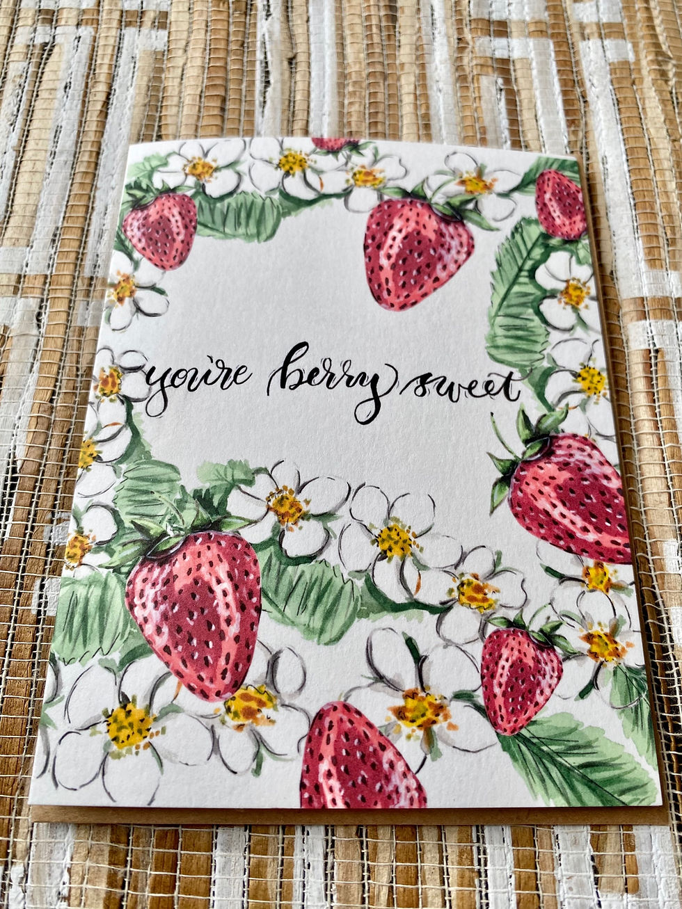 Thumbnail: Fruity Floral Cards