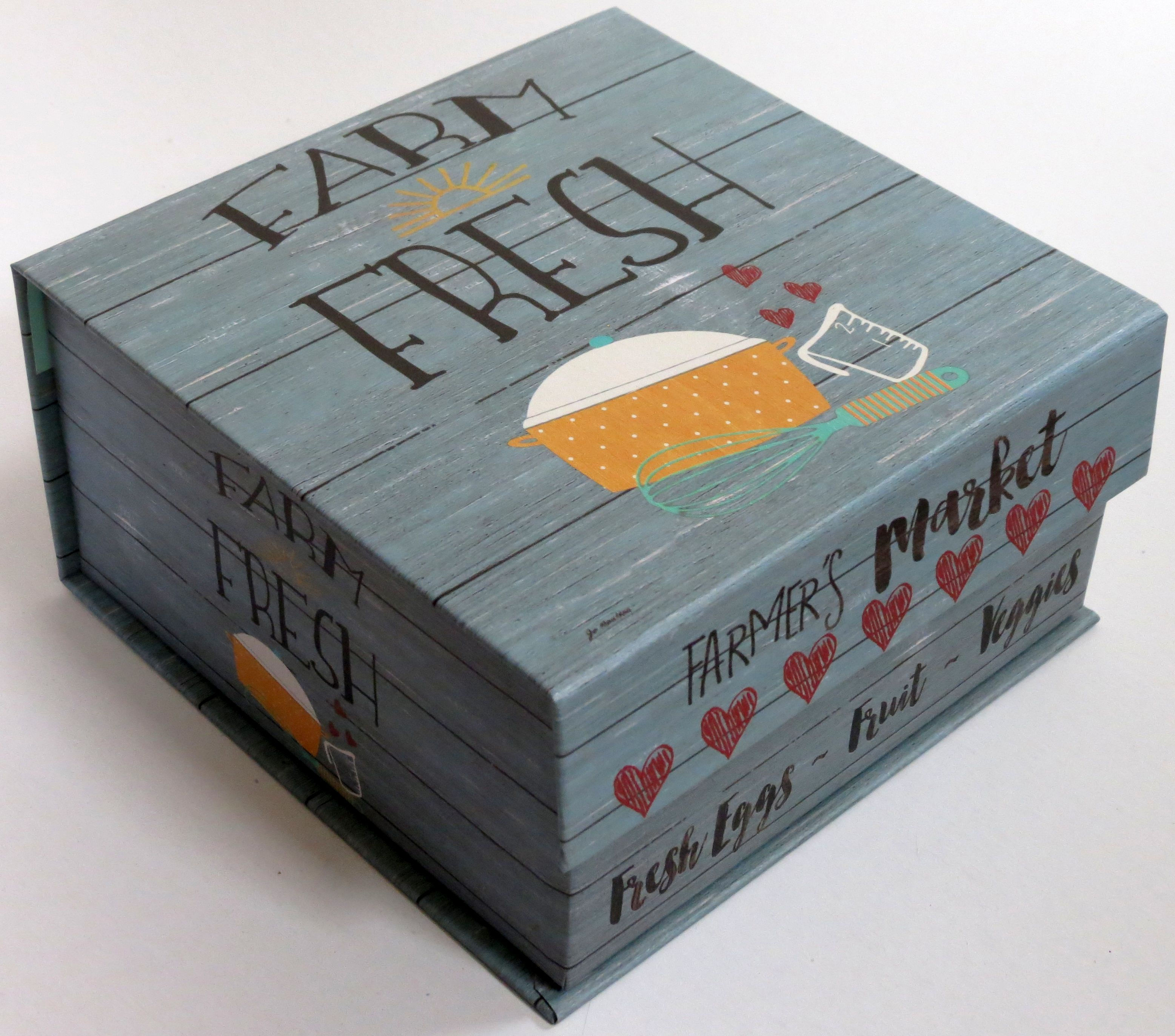 Gift Box (holds four 8 oz. Jars-Short)