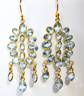 boucles d'oreilles lustres