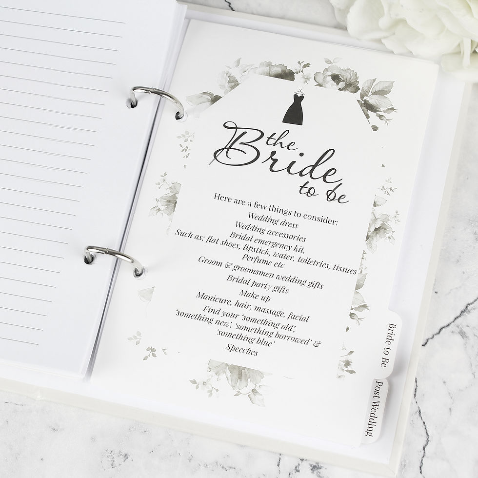 Thumbnail: Personalised Wedding Planner Botanical