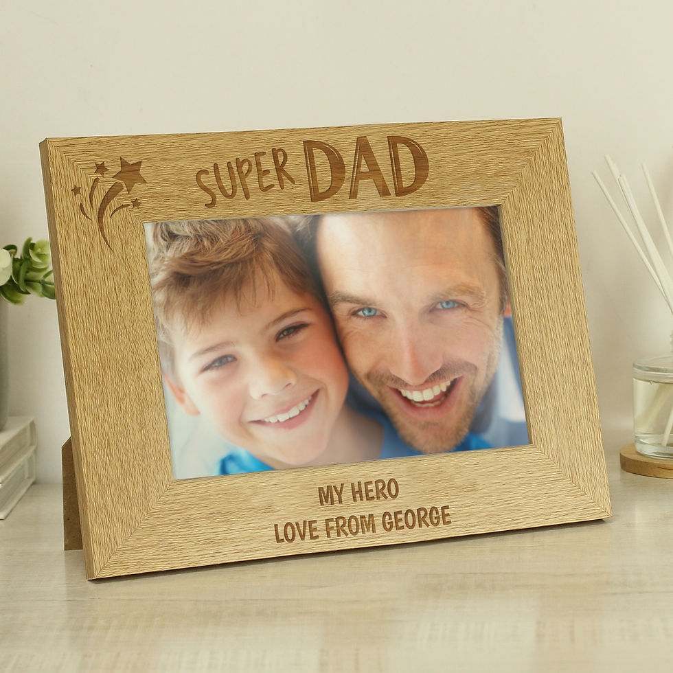 Super Dad Photo Frame - 6x4