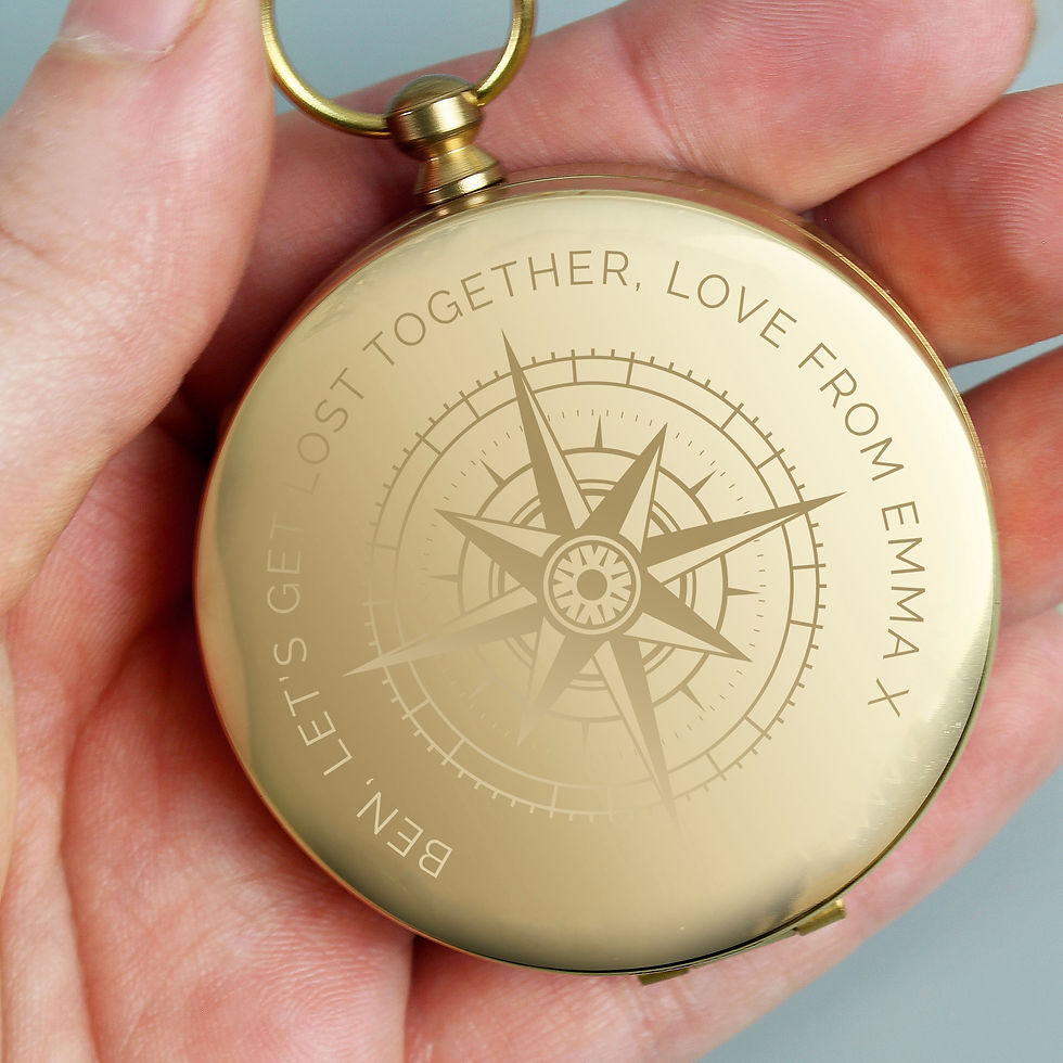 Personalised Travel Compass Classic