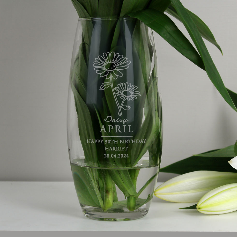 Thumbnail: Birth Month Flowers Vase