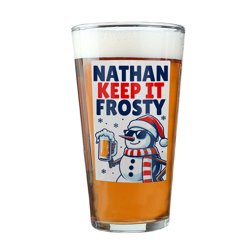 Thumbnail: Christmas Pint Glass