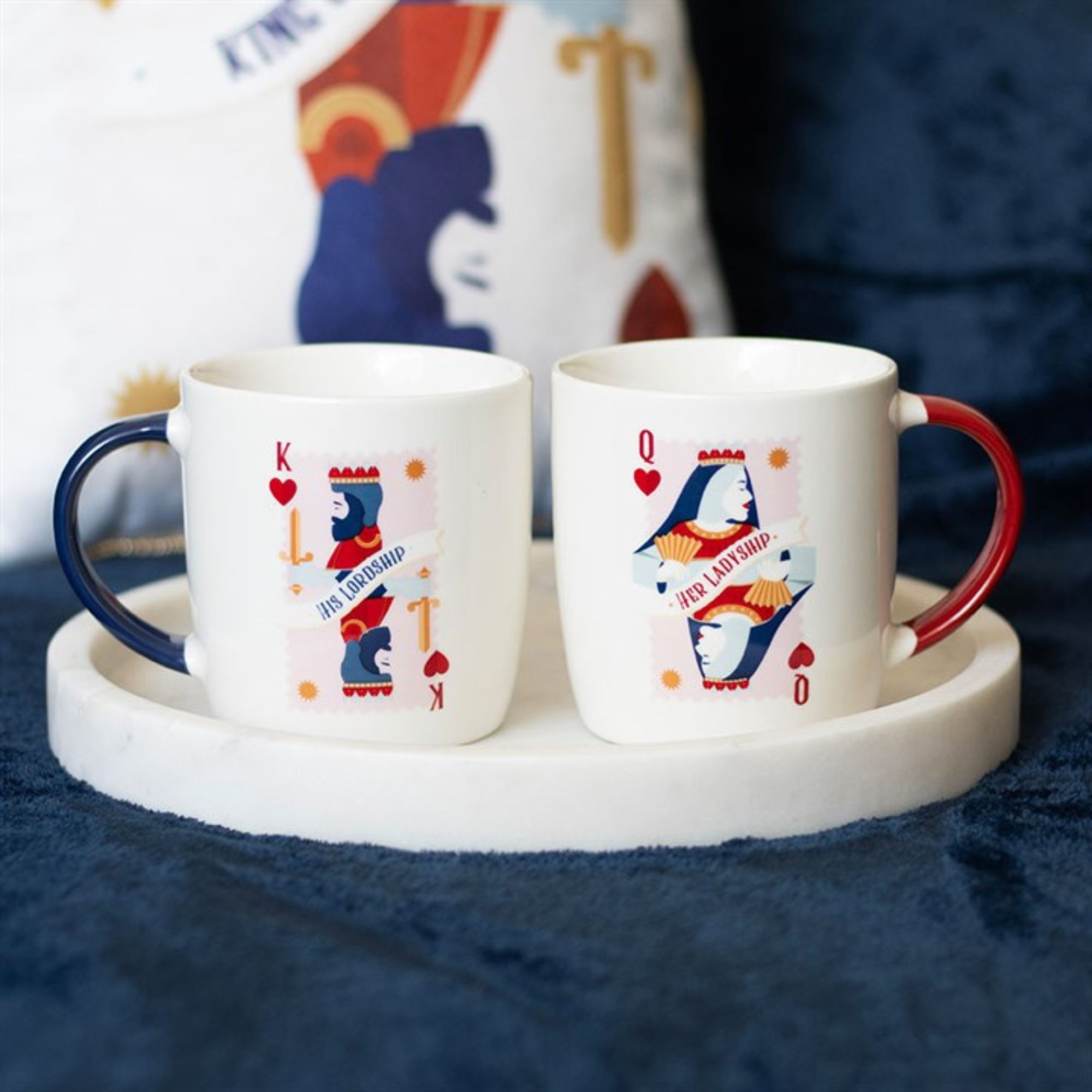 Queen And King Mug Set