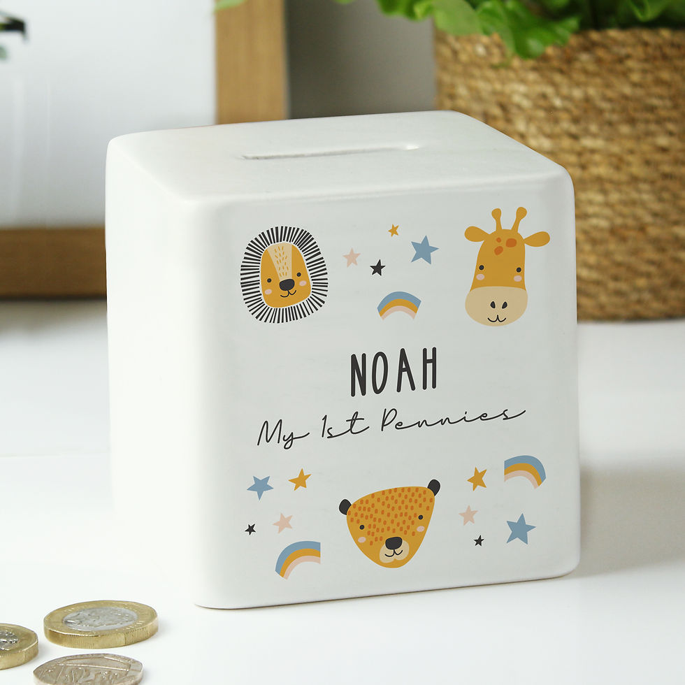Thumbnail: Ceramic Cute Animals Money Box