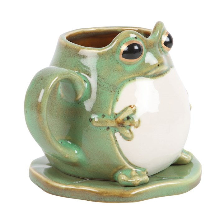 Thumbnail: Lucky Frog Mug and Saucer
