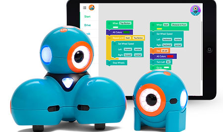 Dash and Dot and Wonder Workshop robotics app