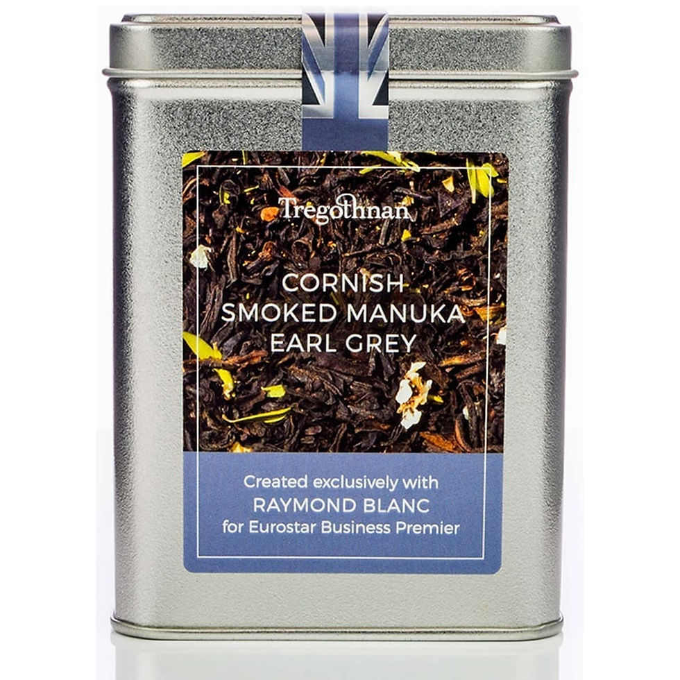 Eurostar Tea – Cornish Smoked Manuka – 12 Pyramid Bags