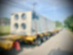 Willow Glen Power Plant Pipe Casings being shipped