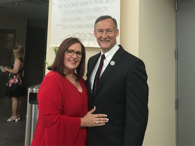 Pastor John Raymond and his wife Liz Raymond in Slidell Louisiana