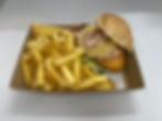 Tropical Chicken Burger with Mayo