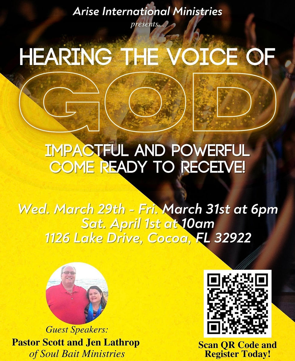 Hearing the Voice of God 