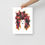 Thumbnail: Galaxy Girl Red - Galaxy Folx Poster Print