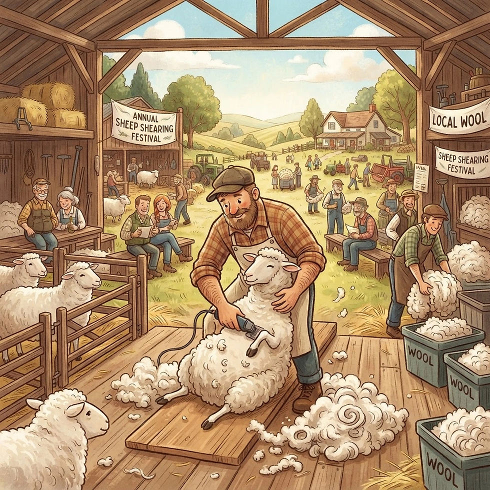 Sheep Shearing