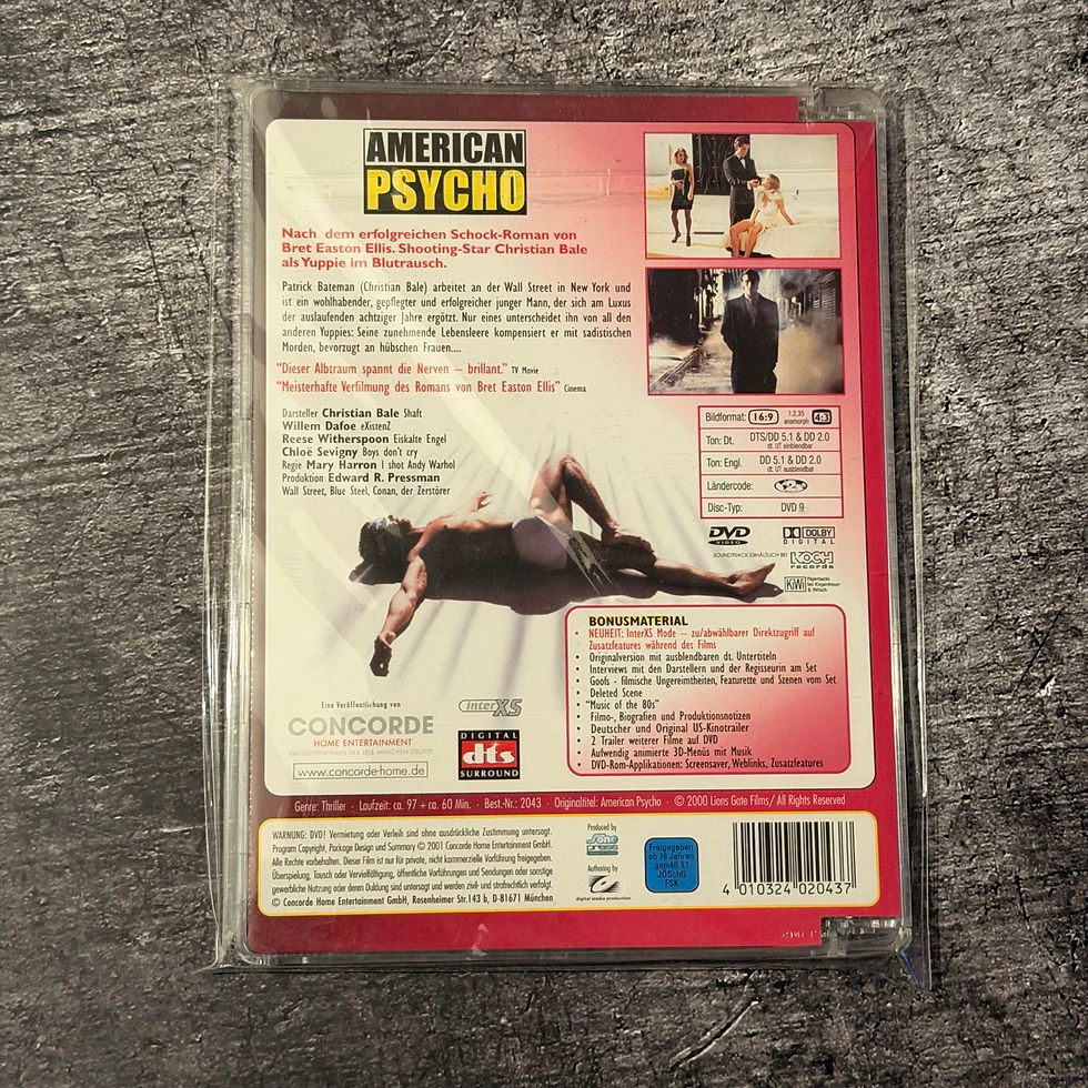 Thumbnail: American Psycho – Cine Collection X5 (DVD, gebraucht)