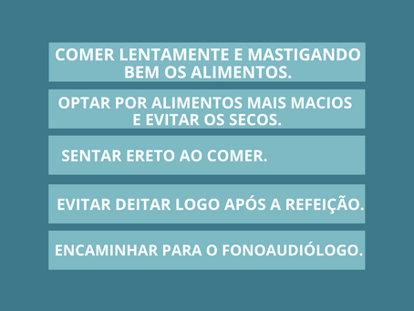 prevenção da Disfagia