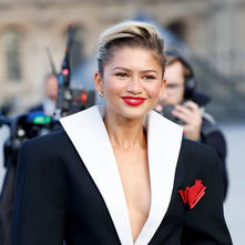 Zendaya Closes Paris Fashion Week Spring 2025 with Avant-Garde Power Shoulders and Futuristic Flair