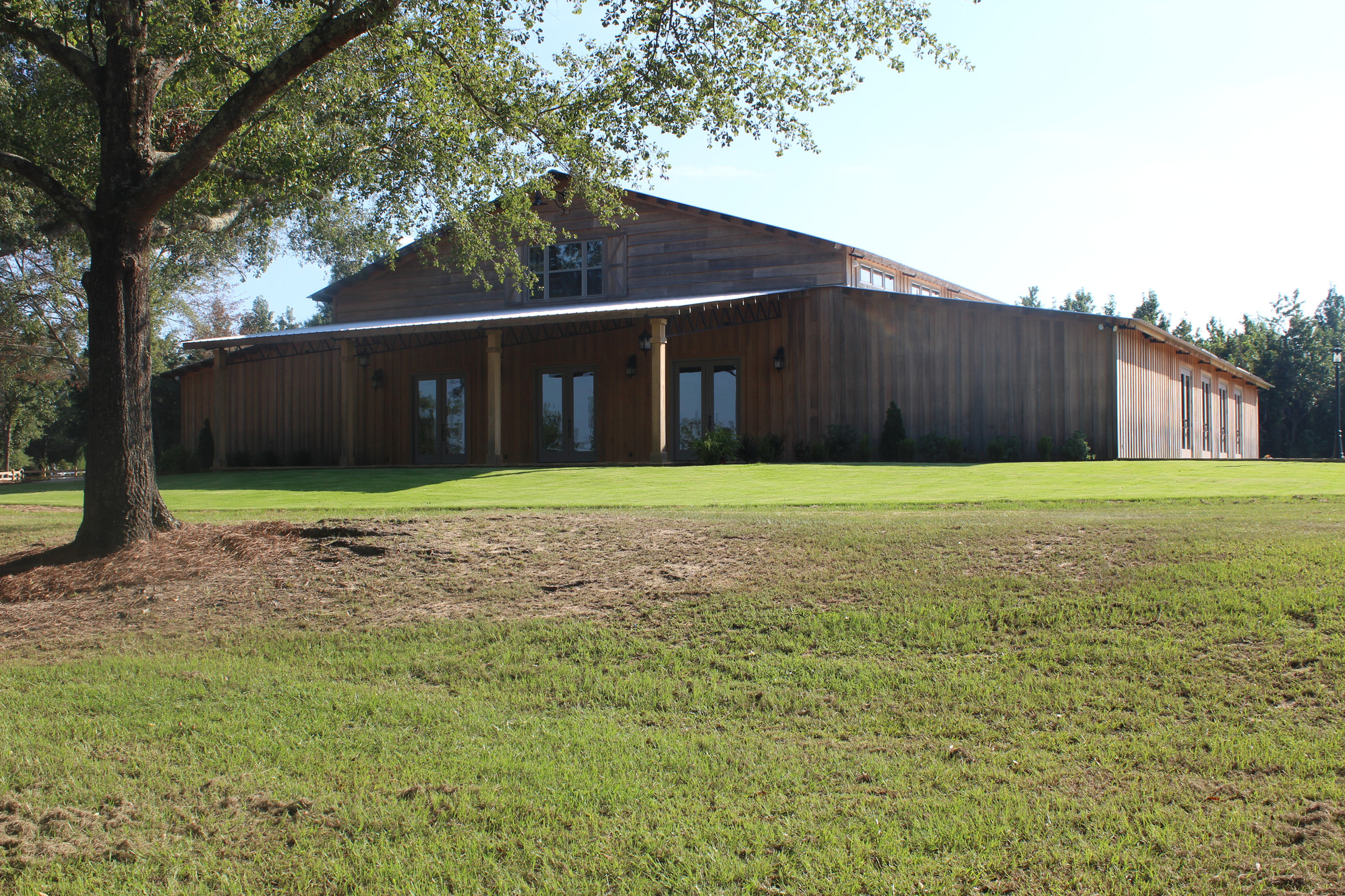 Cypress Hill Wire Road wedding venue exterior surrounded by lush Alabama landscape