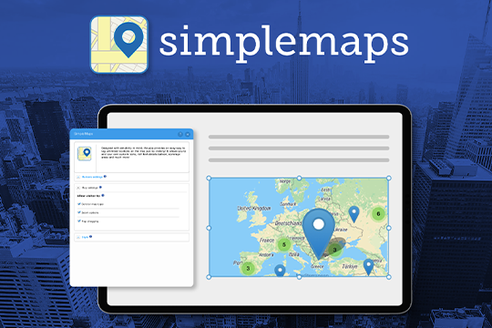 Simple Maps banner