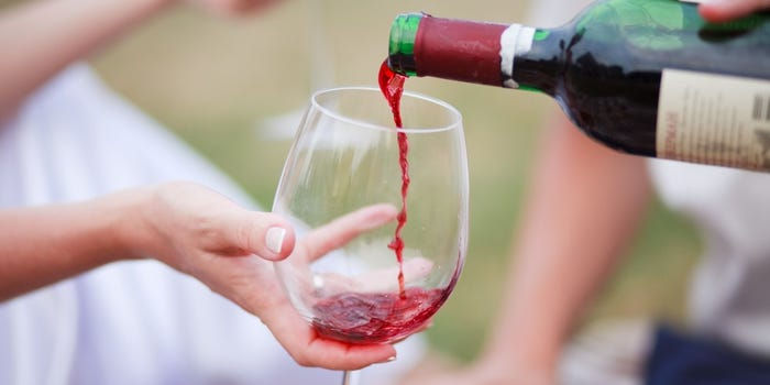 Vinho faz bem ao coração