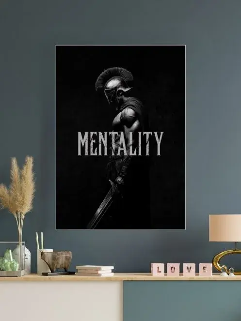 Mentality | Warrior mode | Mindset poster