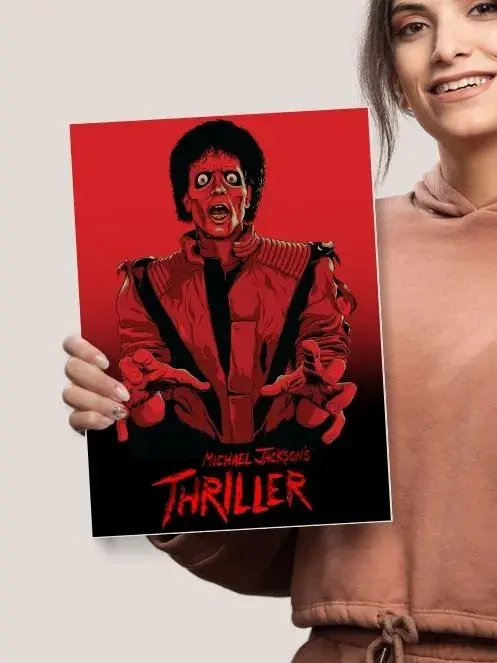 Thriller x Michael Jackson | Music card | Music artist poster