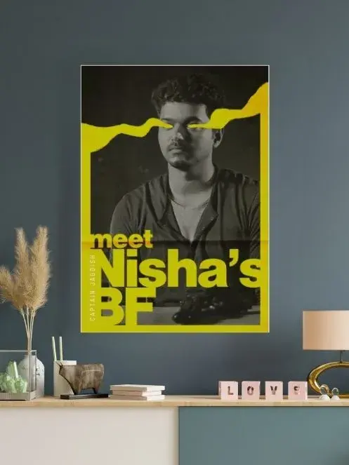 Meet Nisha Boyfriend | Vijay Jagadish Thuppaaki | Movie poster