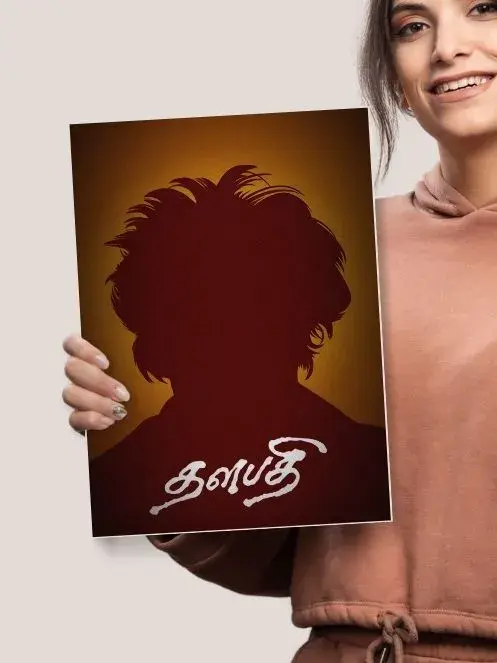 Thalapathy | Superstar Rajinikanth | Movie poster