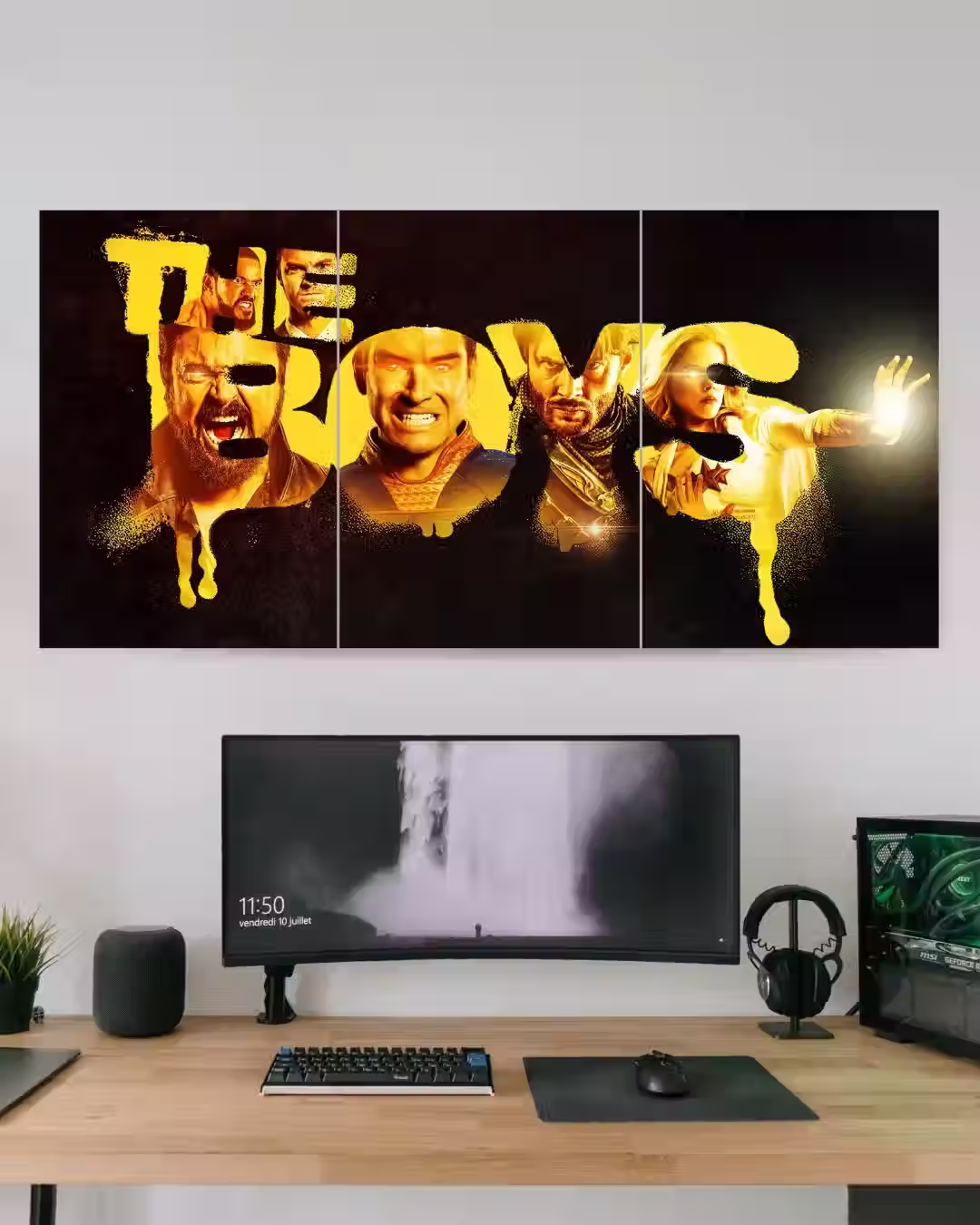The Boys | Amazon web series | Hollywood Movie Series wall posters | 3 Piece Set