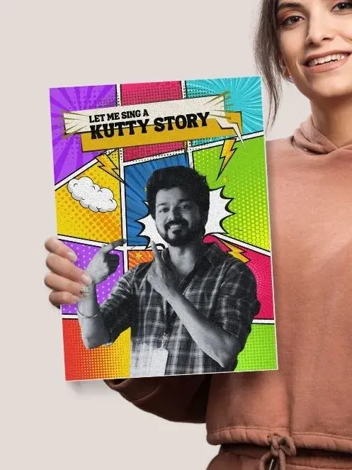 Let me sing a kutty story| Master Thalapathy vijay | Movie poster