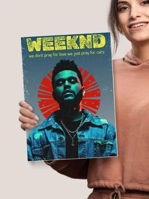 The Weeknd | Music Album |Music artist poster