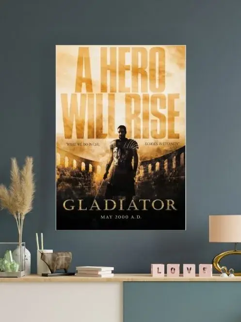 Hero Will Rise | Gladiator | Movie poster