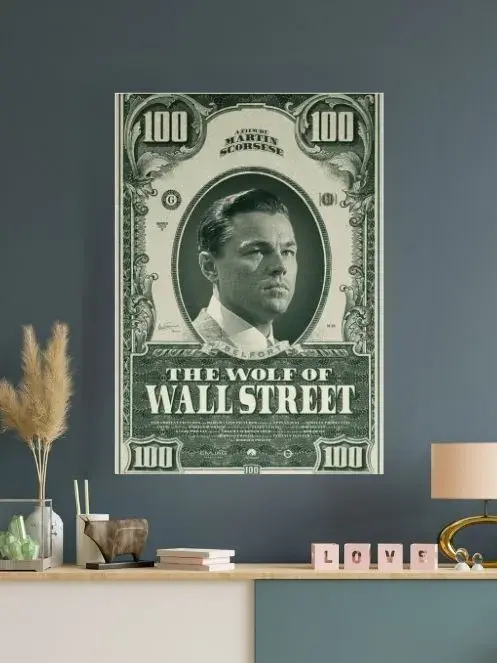Wolf of wall street | Martin Scorsese | Movie Poster