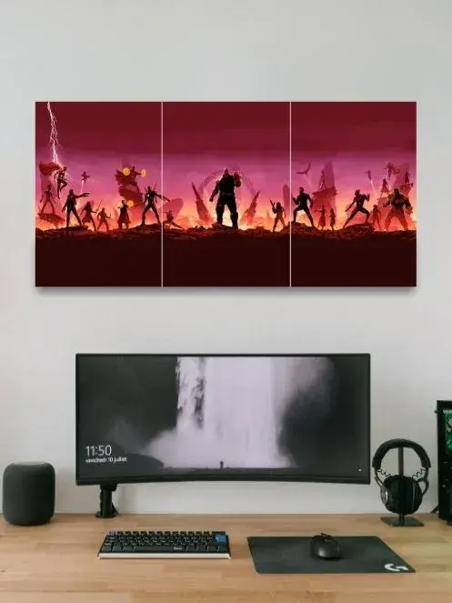 Avengers Infinity war | Marvel movie | 3 Split Poster