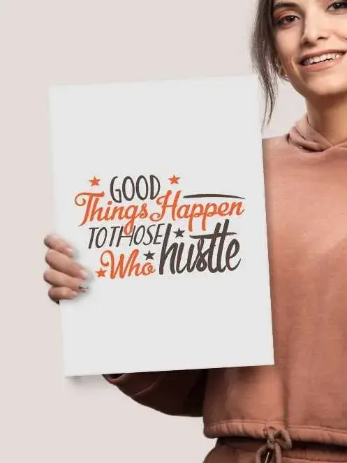 Good things happens | Motivational Poster