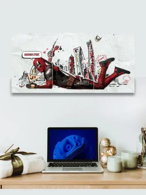 Deadpool | Marvel Universe | 3 Split Poster