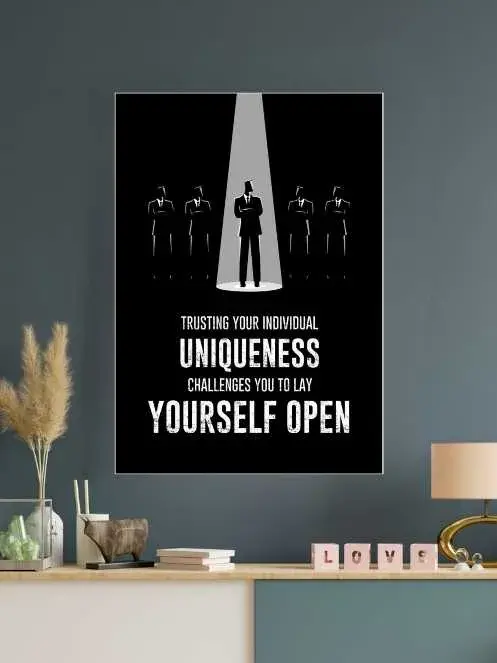 Uniqueness | Self Motivational Poster