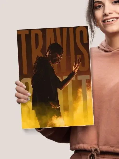 Travis Scott | Music Album | Music artist poster
