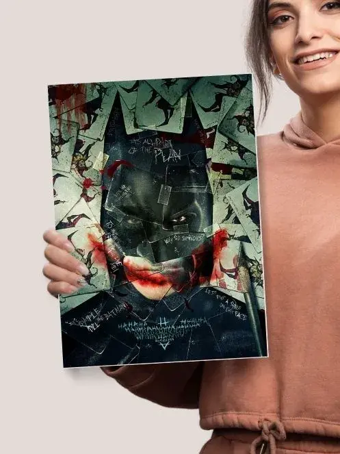 The Dark Knight | Batman x Joker | Movie poster